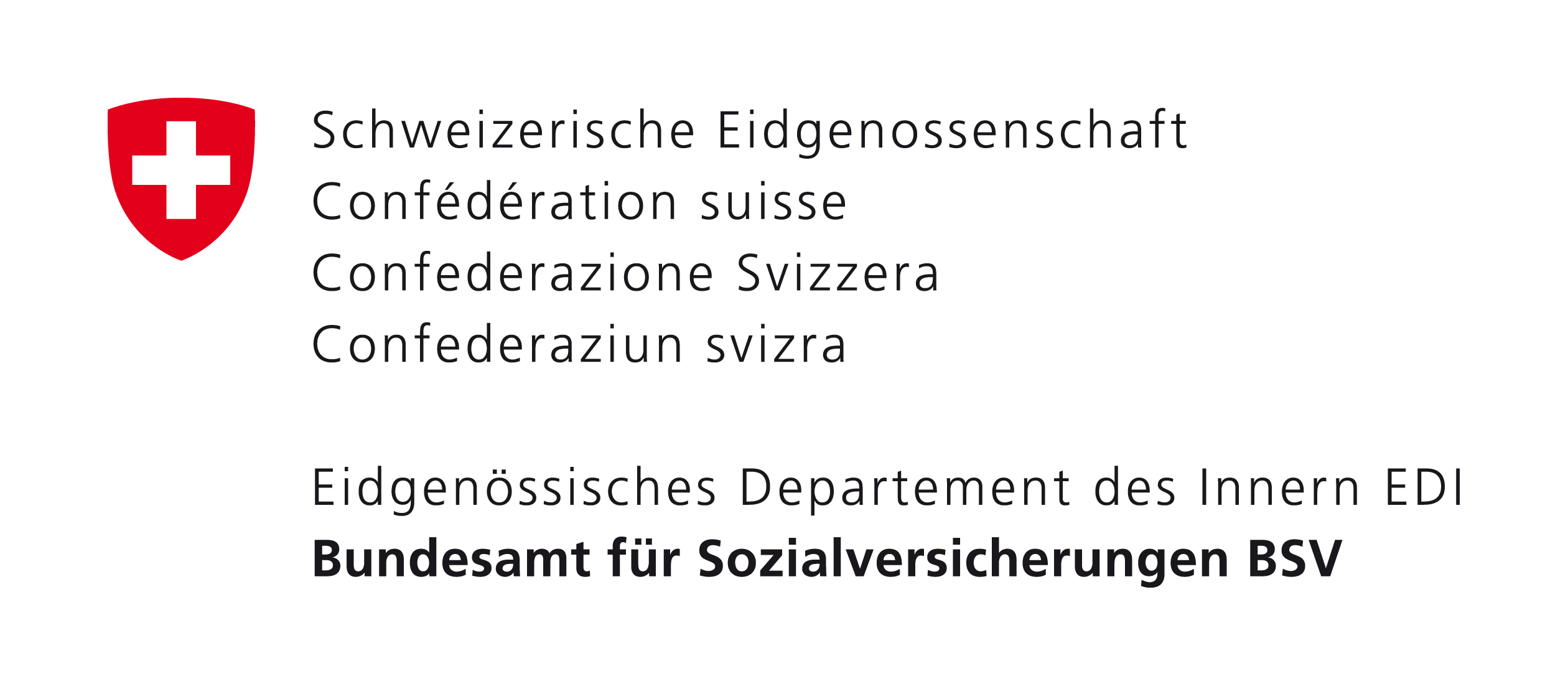 Logo BSV Bundesamt für Sozialversicherungen Schweiz